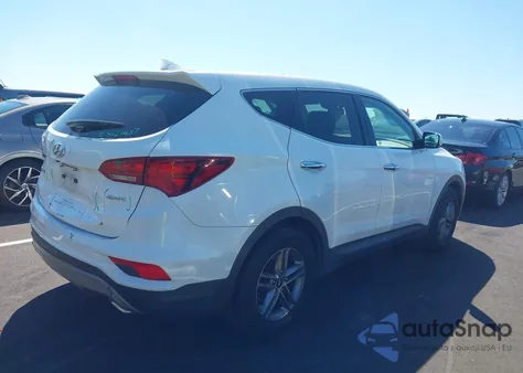 2017 Hyundai Santa Fe Sport 2.4L из США, поврежденный, VIN 5NMZT3LBXHH037887